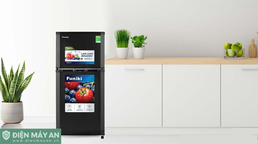 Tủ Lạnh Funiki Inverter 185 Lít HR T8185TDG - thiết kế